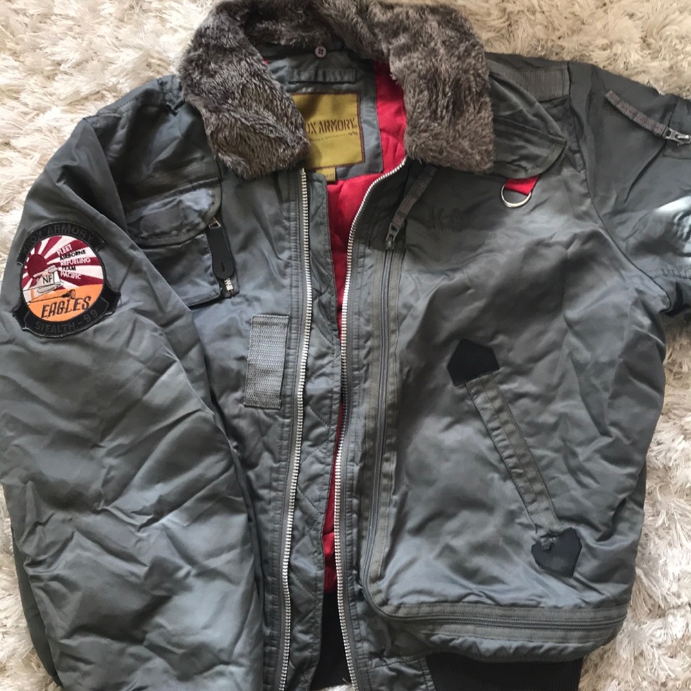 Men’s Bomber Jacket ( Silver SX5)